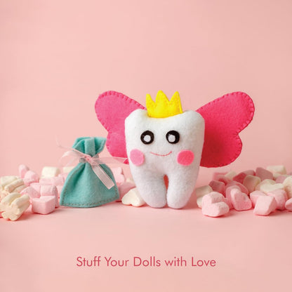 CCDF10 Poly-Fil Crafter's Choice Dry Packing Fiber Fill 10 Ounce Bag, Blue/Orange