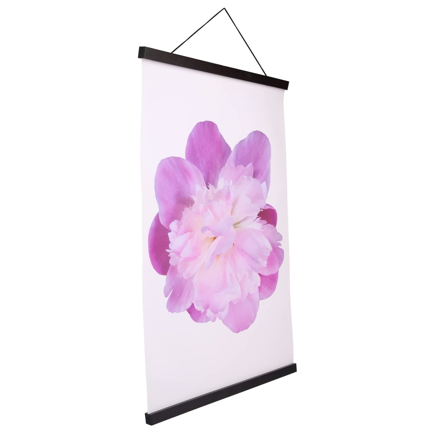 Magnetic Poster Hanger Frame, 16x24 16x22 16x20 Poster Frame, 16 Inch Wide Magnetic Hanger Picture Frame,Black,1Pack