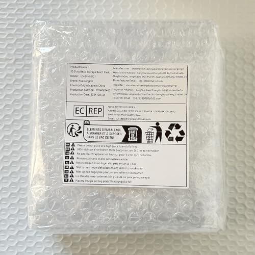 30 Slots Diamond Painting Storage Containers, Bead Organizer, Diamond Containers Diamond Painting Boxes Diamond Embroidery Box Storage Containers 30 Grids Storage Box for Beads Rhinestones (1 Pack)