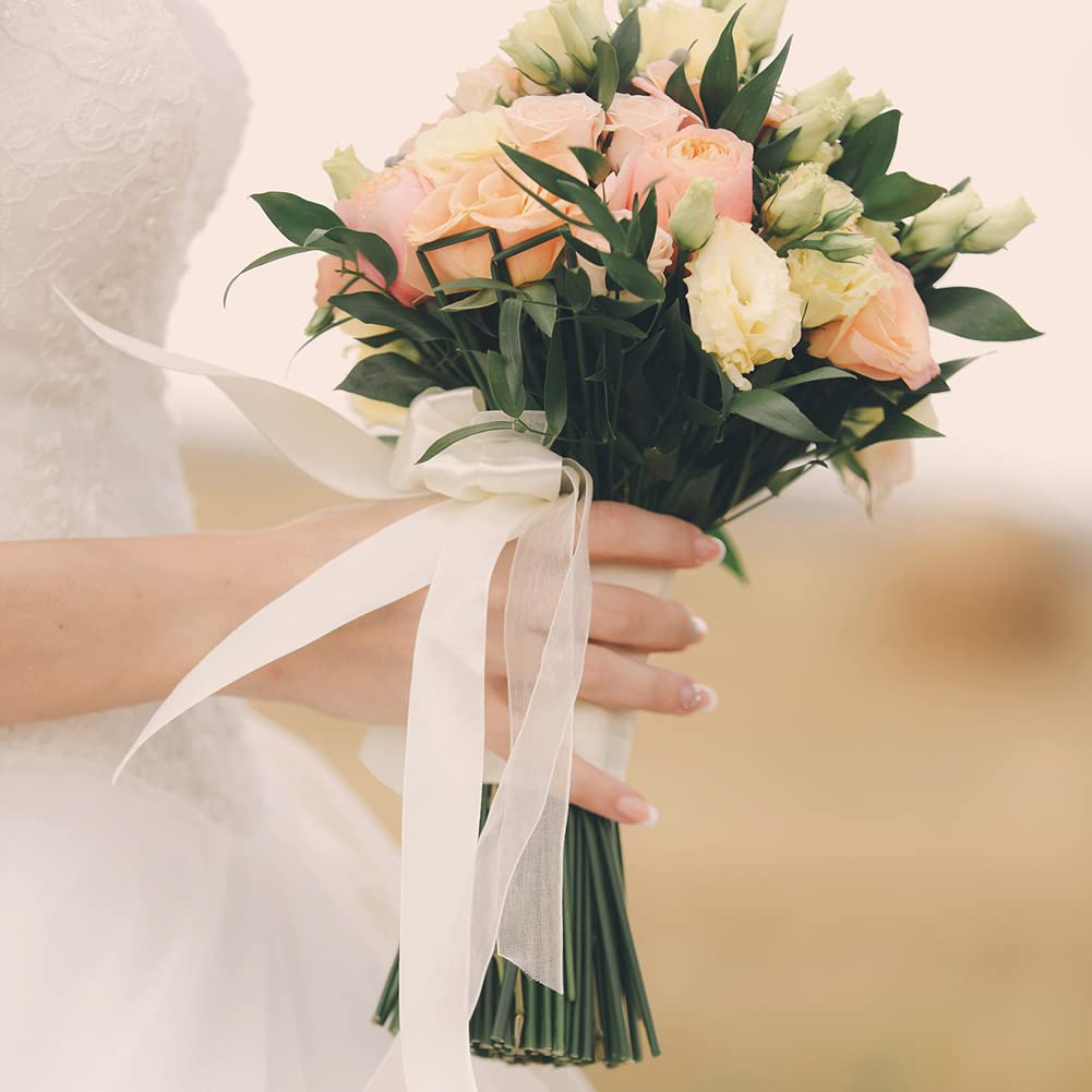 20 Colors 300 Yard Double Faced Rainbow Satin Ribbon -18 Ribbon Rolls & 2 Glitter Metallic Ribbon,3/8" X 15 Yard/Roll,Perfect for Christmas Gift Wrapping,Hair Bows & Other Craft Projects