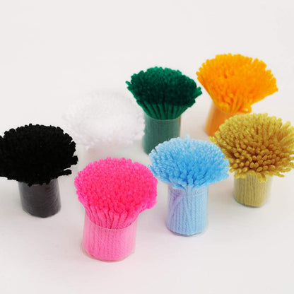 Latch Hook Kits for Adults Kids,Soft Simple Embroidery DIY Latch Hook Craft Kit with Printed Pattern Include Latch Hook10x10 Inch (Love)