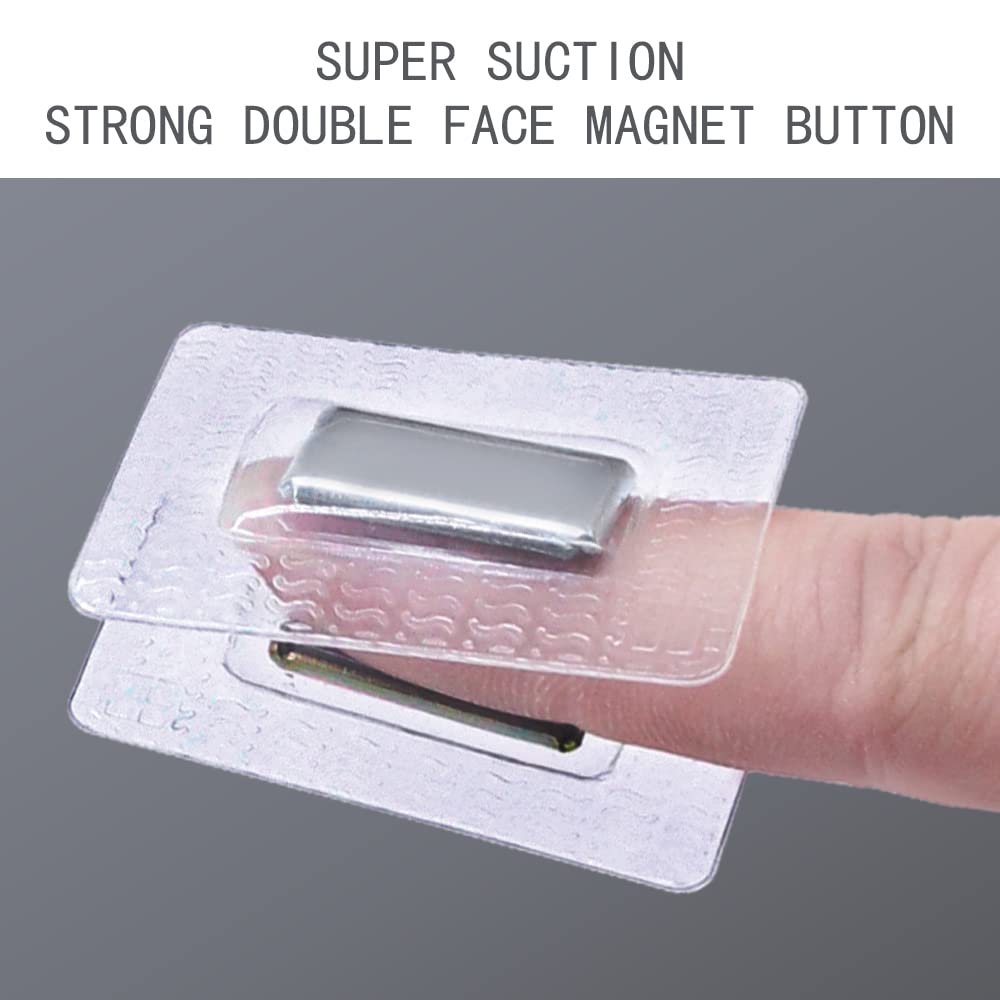 Hidden Sew Magnetic Snap Invisible Hidden Sew in PVC Hidden Purse Closure for Fastener Handbag Cloth Clasp DIY Craft Sewing Tools