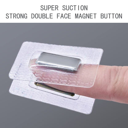 Hidden Sew Magnetic Snap Invisible Hidden Sew in PVC Hidden Purse Closure for Fastener Handbag Cloth Clasp DIY Craft Sewing Tools