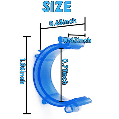 100PCS Sewing Bobbin Clips Bobbin Holder Clips Bobbin Holder Clamps Thread Clips Holder Tool Sewing Machine Tools for Thread Spool Organizing, 5 Colors