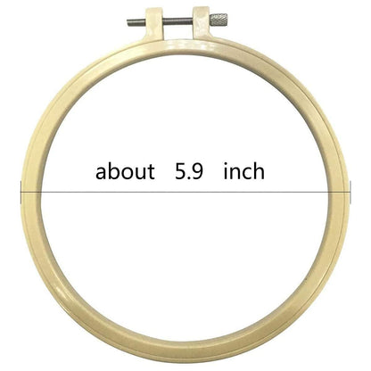 3 Sets Embroidery kit for Beginners Adults,Embroidery Kit Punch Needle Kit Cross Stitch Kits with Embroidery Hoop and Instructions,Hand Embroidery Starter Kit (Garden Scenery)