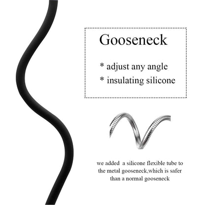 LED Sewing Machine Light,powker 30 LED Magnetic Mount Drill Press Light with Flexible Silone Coating Gooseneck for Sewing Machine, Drill Presses, Desks, Music Stands, Craft, Workbenches, Lathes Lamps