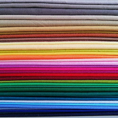 50 PCS 8" x 8" Precut Multi-Colors Cotton Fabric Squares Fabric Bundles for Sewing & Quilting Beginners