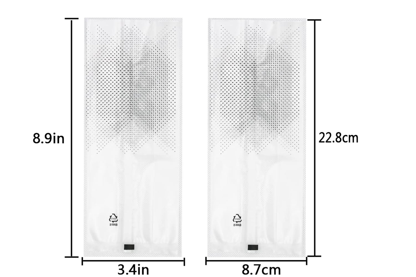 100 pcs./Pack Translucent Plastic Bags for Cookie,Cake,Chocolate,Candy,Snack Wrapping Good for Bakery Party with Stickers