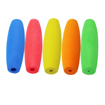 5PCS Crochet Hook Grips Set Ergonomic Crochet Hook Handle Multi-Size Ergonomic Crochet Hook Handle Attachment - Fits 2mm to 10mm Hooks