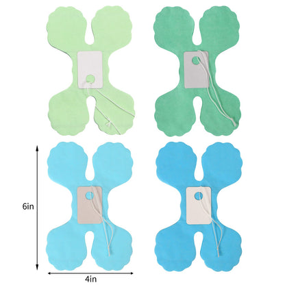 Blue-Green Party-Decorations Streamers Garland - 157Ft Four-Leaf Clover Hanging Banner, Jungle Theme Party Supplies Spring Summer Birthday Baby Bridal Shower Decor Hugtmr