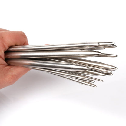 11 Sizes 55Pcs 7.9" Double Pointed Stainless Steel Knitting Needles Set 2MM -6.5MM