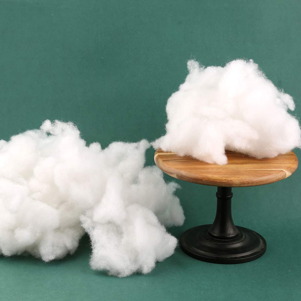 10.5oz Stuffing for Stuffed Animals, Stuffing for Crafts Crochet Stuffing,Stuffing for Crochet, Polyester Fiber Fill Resilience for Fill Fiber Animal Stuffing
