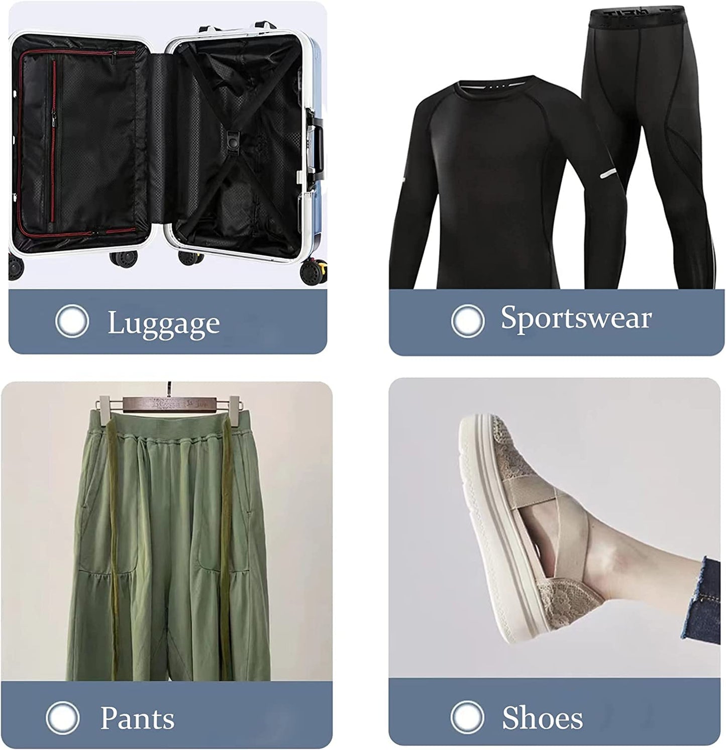 Elastic Band for Sewing, 0.75 Inch 16 Yards 2 Roll Knit Bands for Sewing Waistband and Pants Waist, High Elasticity(8 Yard White, 8 Yard Black)