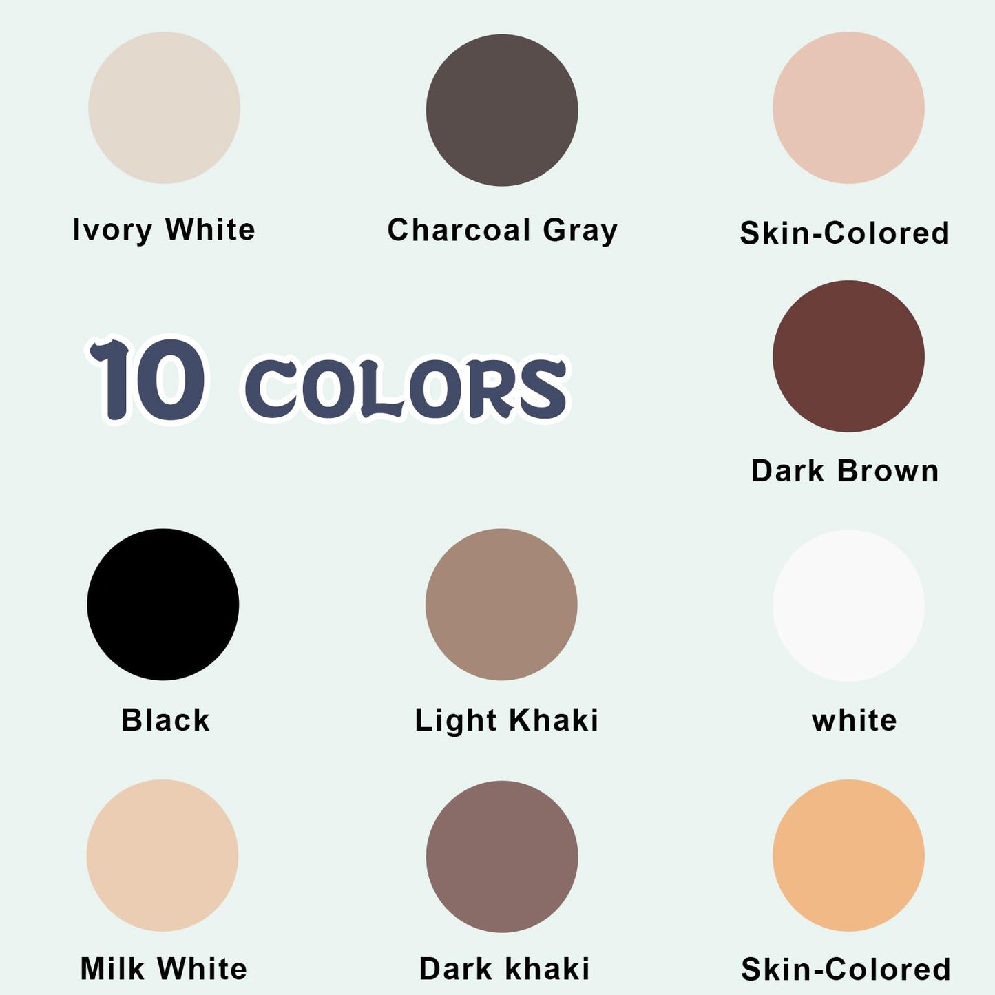 Skin Tone HTV Vinyl Heat Transfer Vinyl Bundle-13 Pack Brown HTV Sheets 10 Assorted Colors Iron on Vinyl with Teflon Sheet