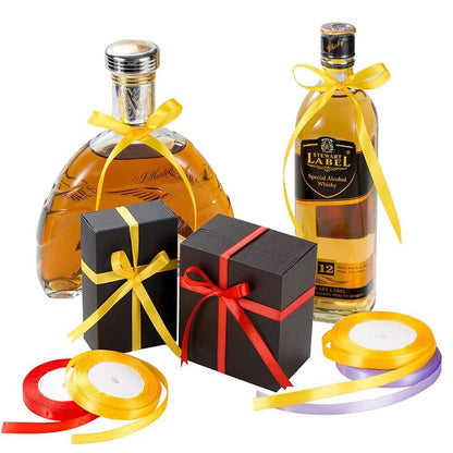 500 Yard Fabric Ribbon Satin Ribbon Rolls Silk Satin Roll, 25 Yard/Rolls, 20 Rolls, Satin Ribbon for Gift Package Wrapping Ribbon Bow Making Crafts Sewing Party Wedding, 2/5 Inch Wide