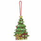 Counted Cross Stitch Christmas Tree Ornament Kit, 3'' W x 4.75'' H