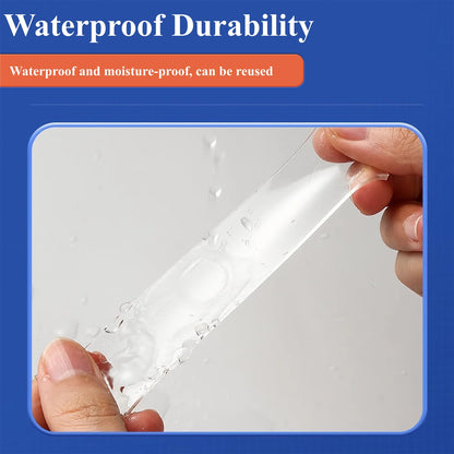 Double Sided Tape Heavy Duty 1.18 Inch x 240 Inch(20ft), Nano Double Sided Adhesive Tape, Clear Mounting Tape for Walls,Picture Hanging Adhesive Strips,Removable & Waterproof Poster Tape