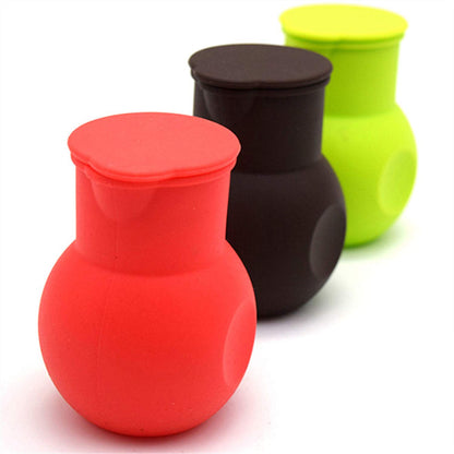 3 Pcs Silicone Chocolate Melting Pot, Butter Sauce Milk Microwave Baking Pouring Tool