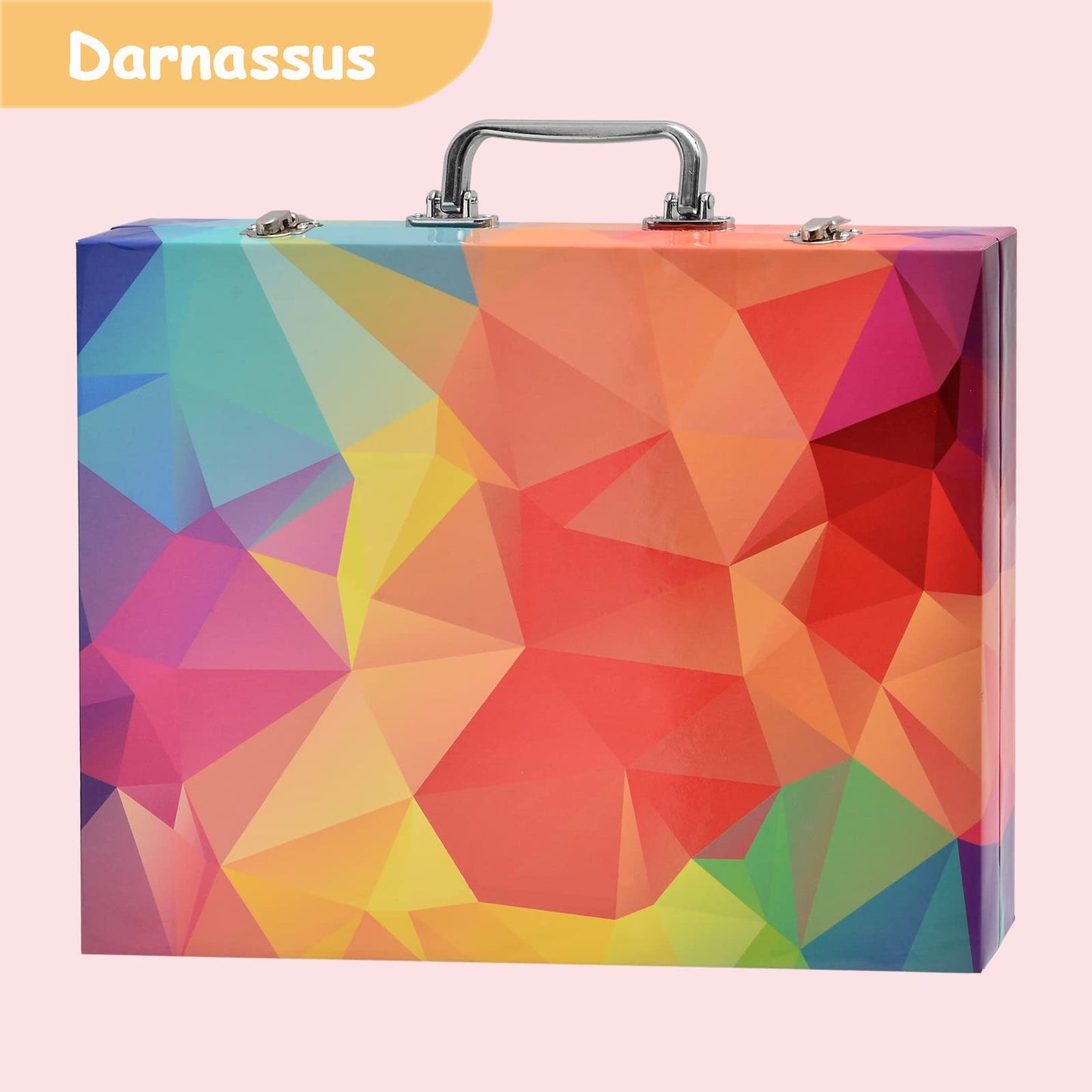 132-Piece Art Set, Deluxe Professional Color Set, Art Kit for Kids and Adult, With Compact Portable Case