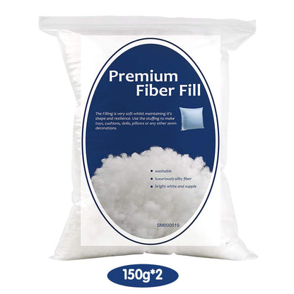 10.5oz Stuffing for Stuffed Animals, Stuffing for Crafts Crochet Stuffing,Stuffing for Crochet, Polyester Fiber Fill Resilience for Fill Fiber Animal Stuffing