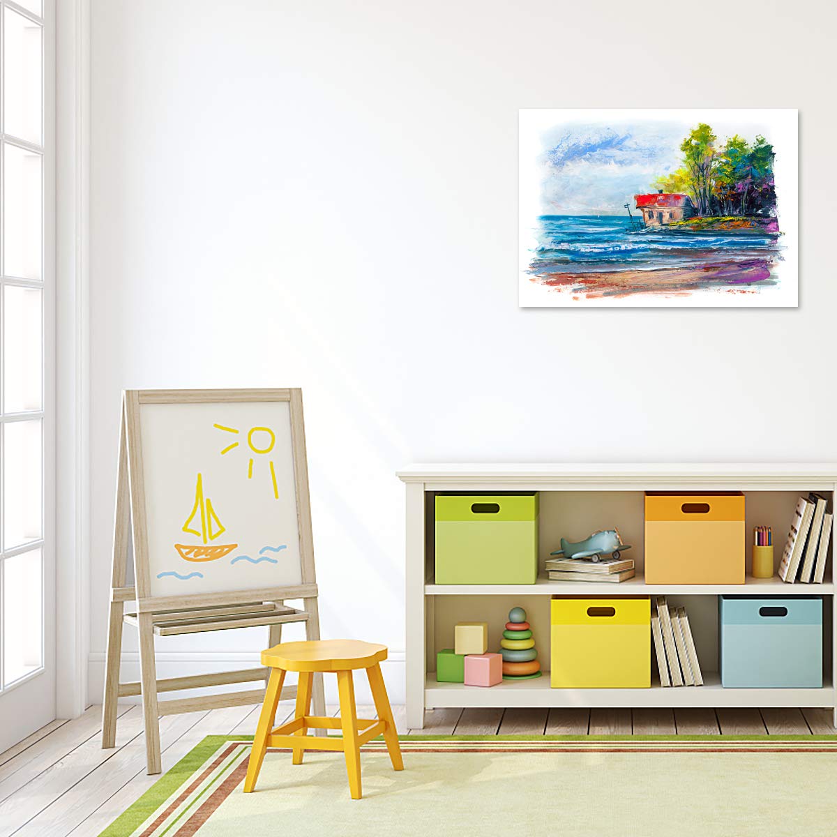 Canvas for Painting -18 Pack, Multi Pack 4x4, 5x7, 8x10, 9x12,11x14 Canvas Boards for Painting, Primed White Blank Artist Canvas Variety Pack for Acrylic, Oil Paint, Watercolor, Gouache