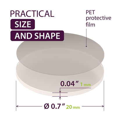 Sticky Dots Double Sided 120PCs - Poster Putty Removable Non Marking - Adhesive Dots Picture Hangers Without Nails - Double Sided Tape Sticky Pads for Crafts Hanging Balloon Stickers