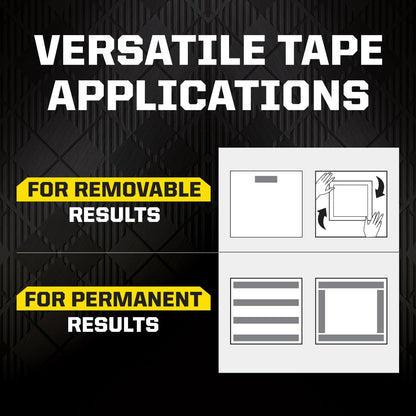 Mount Multi-Purpose Gel Tape, Double-Sided Tape for Heavy Duty Applications, Removable Mounting Tape, Nano Tape, Water-Resistant Clear Mounting Tape, Holds up to 20 lbs, 1-Pack