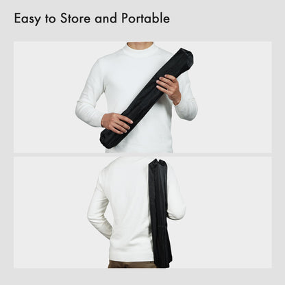 Easel for Painting, Double-Tier Easel Stand, Adjustable Height from 22-66 Inches, Tripod for Painting and Display with Carrying Bag, 66 Inches, Black