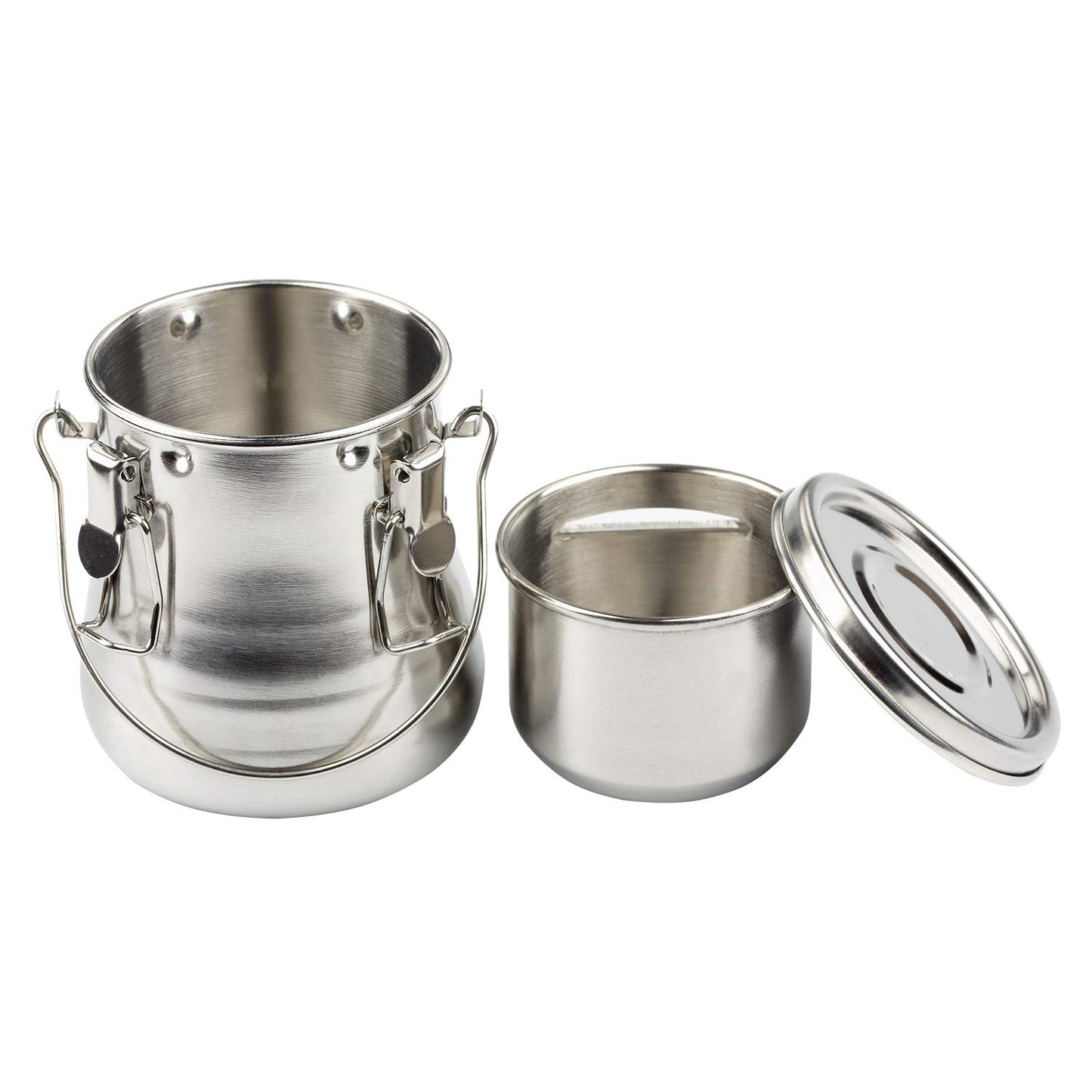 Paint Brush Washer, Portable Leak-Proof Brush Cleaner with Lid and Filter Screen, 4.7" tall x 4.4" dia.