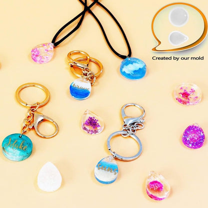 Crystal Clear Hard UV Resin Upgraded Formula Ultraviolet Fast Curing for Jewelry Making Craft Decoration, Hard Transparent Glue Solar Cure Sunlight Activated Resin (100g)