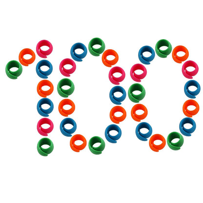 100pcs Thread Spool Savers - Prevent Thread Tails from Unwinding for Sewing and Embroidery Machine Spools