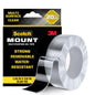 Mount Multi-Purpose Gel Tape, Double-Sided Tape for Heavy Duty Applications, Removable Mounting Tape, Nano Tape, Water-Resistant Clear Mounting Tape, Holds up to 20 lbs, 1-Pack