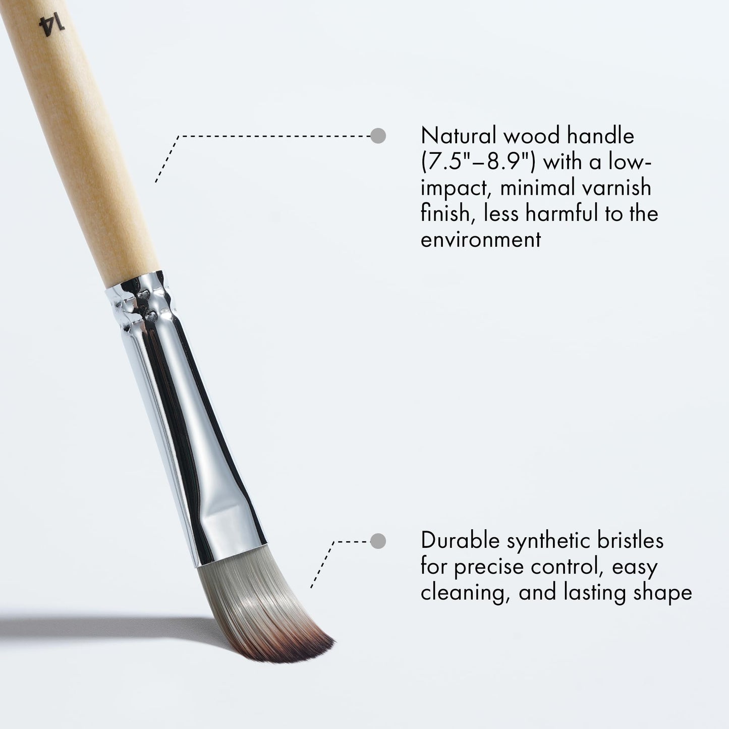 25-Piece Professional Paint Brush Set – Expert Series Synthetic Nylon Brushes for Acrylic, Oil, Watercolor, Gouache – No Shedding, Canvas Roll Case & Palette Knife, Painter Gifts Art Supplies