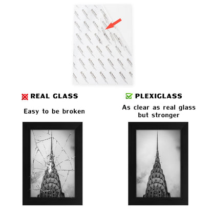 4x6 Picture Frames Black Set of 12 for Wall Gallery Collage Photo Frames or Tabletop Display