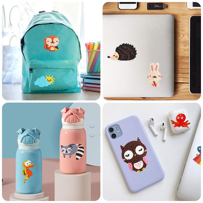 Diamond Art Kits for Kids Boys and Girls Ages 6-8-10-12 Easy to DIY Creative Diamond Art Sticker Craft by Numbers Kits for Kids and Adult Beginners