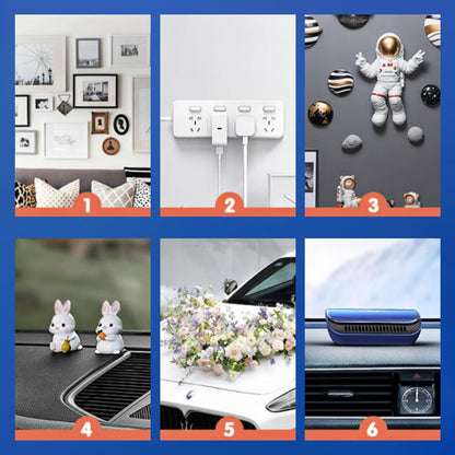 Double Sided Tape Heavy Duty 1.18 Inch x 240 Inch(20ft), Nano Double Sided Adhesive Tape, Clear Mounting Tape for Walls,Picture Hanging Adhesive Strips,Removable & Waterproof Poster Tape