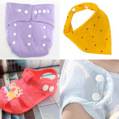 Snaps and Snap Pliers Set, 360 Sets T5 Plastic Buttons for Sewing and Crafting