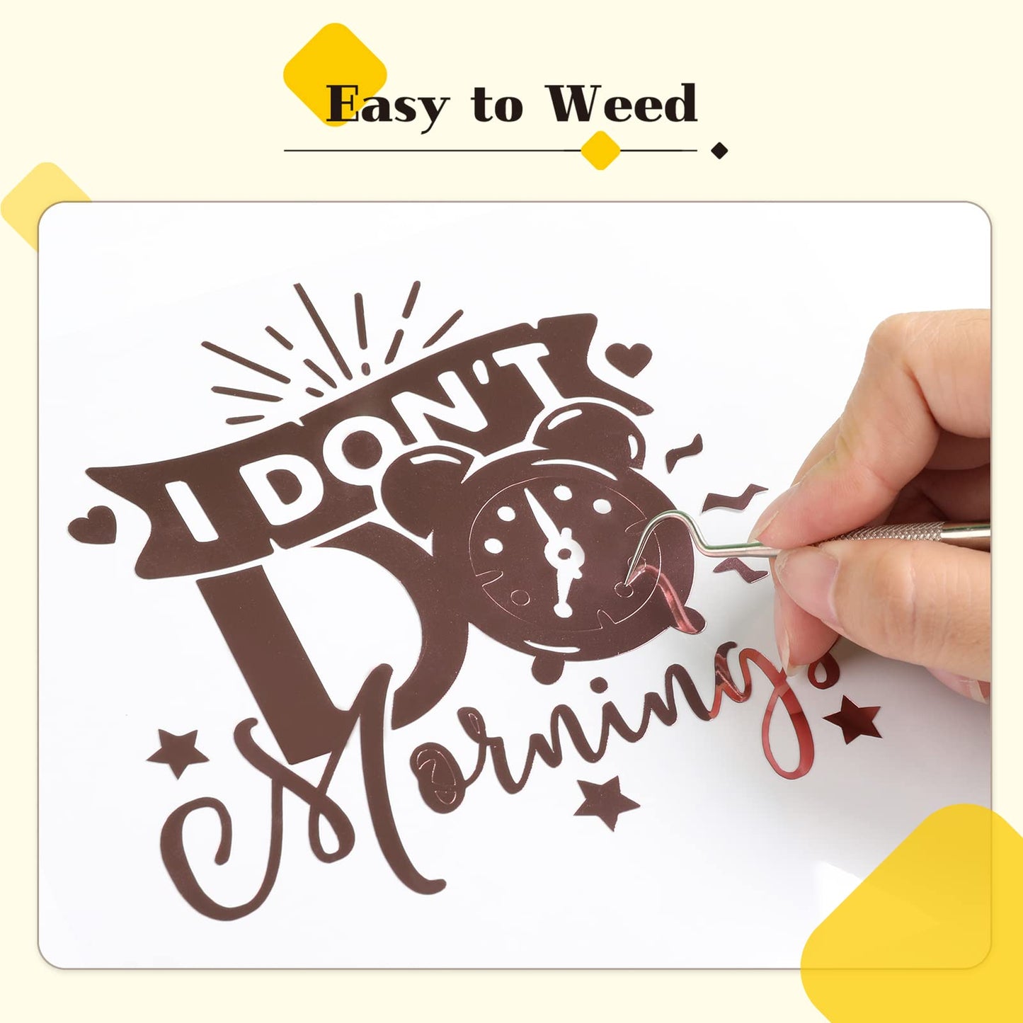 Permanent Vinyl for Cricut Machine- 57 Pack 12" x 12" Permanent Bundle, 52 Adhensive Vinyl Sheets and 5 Transfer Tape Sets for Party Decoration, Stiker