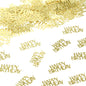 Gold Happy Birthday Confetti Birthday Party Decorations Baby/Adult Birthday Table Scatter Party Supplies 100PC