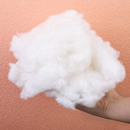 3.5oz Polyester Fiber Fill Stuffing for Stuffed Animals, Premium Fibers Fill Stuffing, Stuffing for Crafts Crochet Stuffing,Fluff Stuffing High Resilience Fill Fiber for Stuffed Animal Crafts