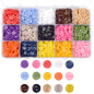 Round 2 Holes Craft Buttons, 1125Pcs 0.35 Inch(9mm) Sewing Buttons, 15 Colors Resin Buttons, for Sewing Children Sweater DIY Crafts Scrapbooking Children's Manual Project