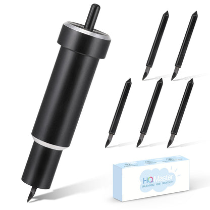 Deep Cut Blade and Holder Compatible with Explore 3/Air 2/Air/One/Maker 3/Maker Cutting Machine Replacement Blades for Glitter Vinyl, Cardstock, Adhesive Foil, Vellum