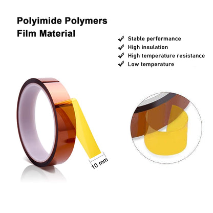 3 Pack Teflon Sheets for Heat Press 15x15 and 3 Rolls Heat Transfer Tape 10mm Non Stick Transfer Sheet Heat Press Tape Set for Sublimation PTFE Teflon Sheet Heat Resistant