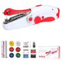 Handheld Sewing Machine, Mini Portable Electric Sewing Machine for Beginners Adult, Easy to Use and Fast Stitch Suitable for Clothes,Fabrics, Cutains,DIY Home Travel