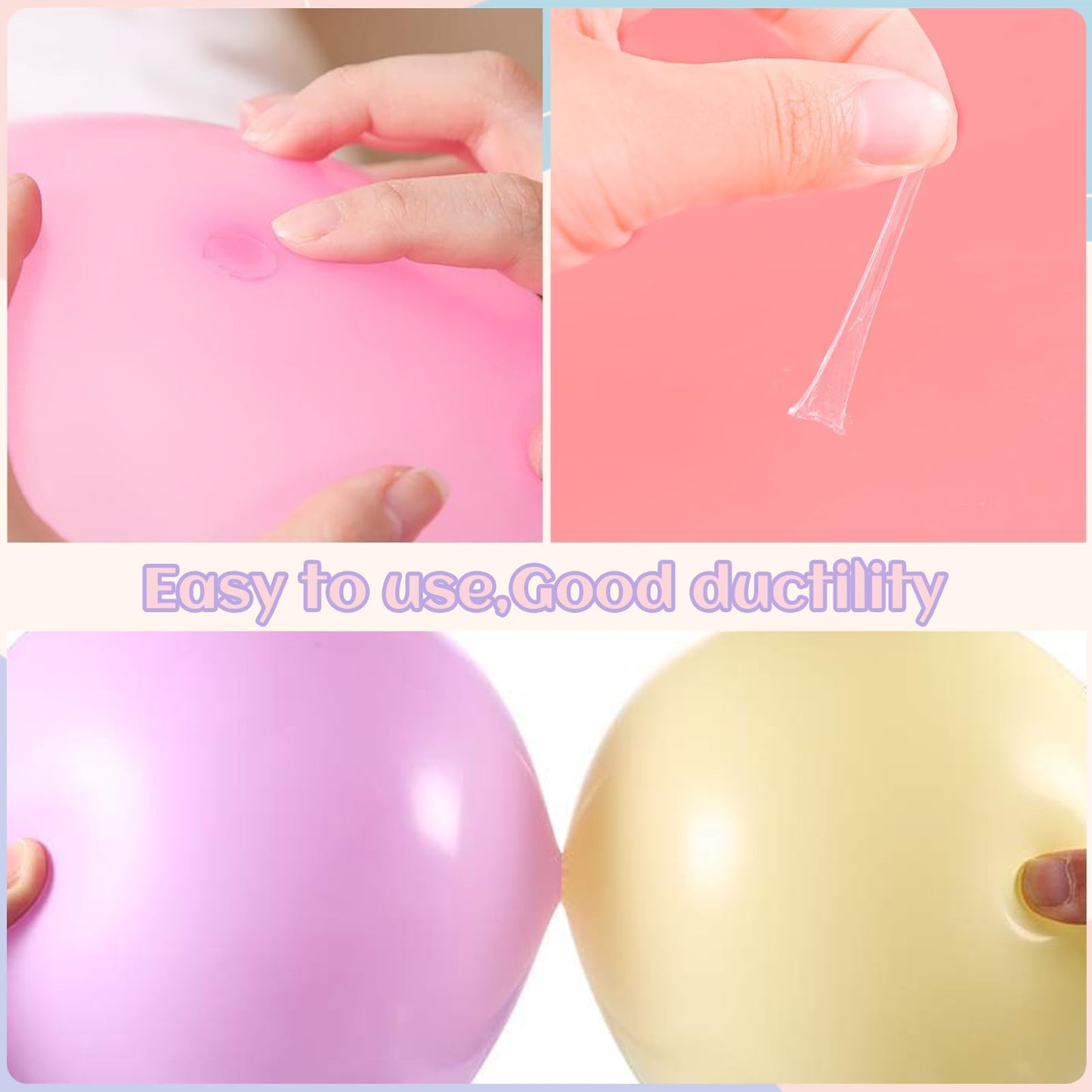 3000 Pieces Glue Points, Balloon Tape, Sticky Dots, Double Sided Glue Points, Balloon Sticky Dots for Craft, Wedding Decoration, Stick Photos