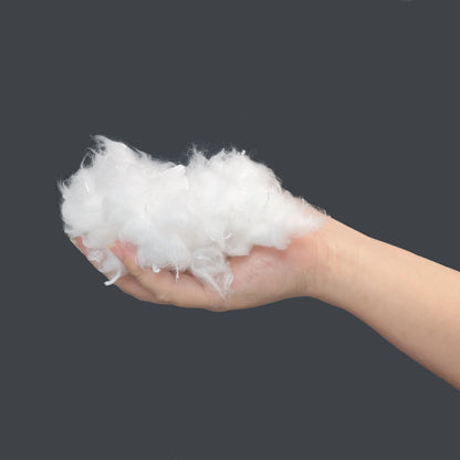 75g/2.6oz Premium Polyester Stuffing for Stuffed Animals, Soft and Warm Down Feather Like DIY Toy Stuffing for Dolls, Fiber Filling pp Cotton Stuffing for Craft