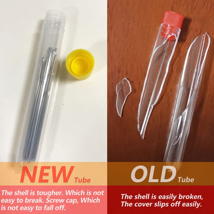 Premium Large Eye, Large Gauge Needles for Hand Sewing - Assorted Sizes, Including Embroidery - 25/50 PCs with 2 Threaders