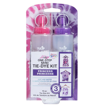 One Step Mini Princess Kit in Pink and Purple Tie Dye