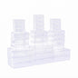 28 Pieces Mixed Sizes Rectangular Empty Mini Plastic Storage Containers with Lids for Small Items and Other Craft Projects (Clear)