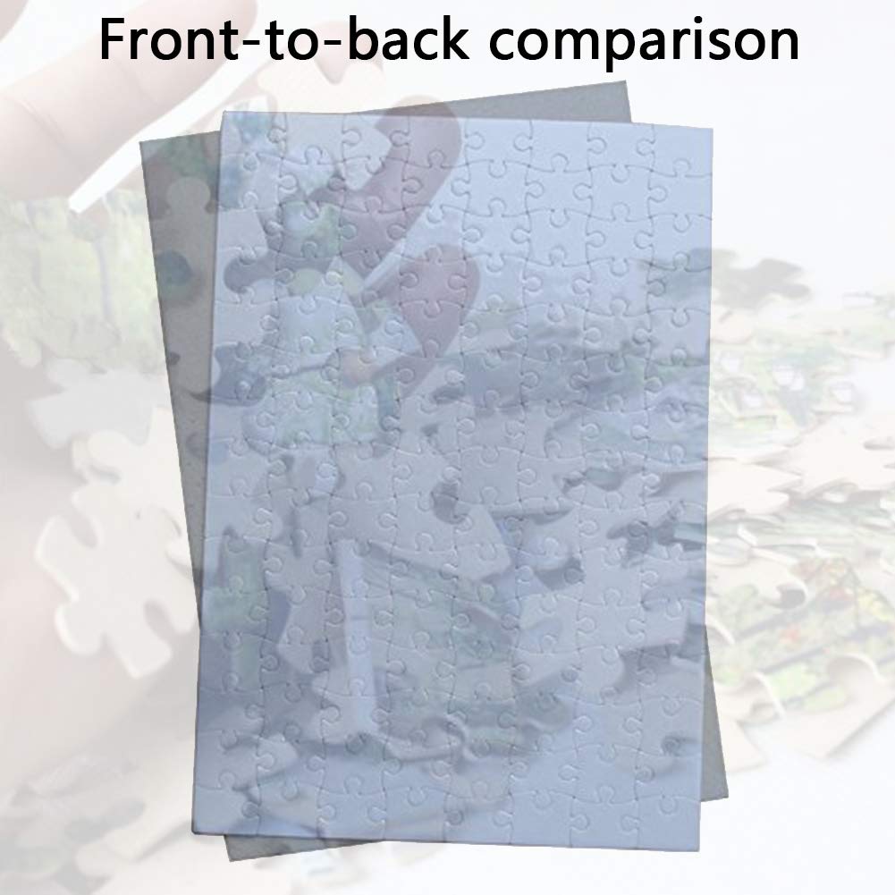 10 Sets Blank Sublimation A4 Jigsaw Puzzles with 120 Pieces - DIY Heat Press Transfer Crafts - Wholesale DIY Thermal Transfer Pearl Puzzles